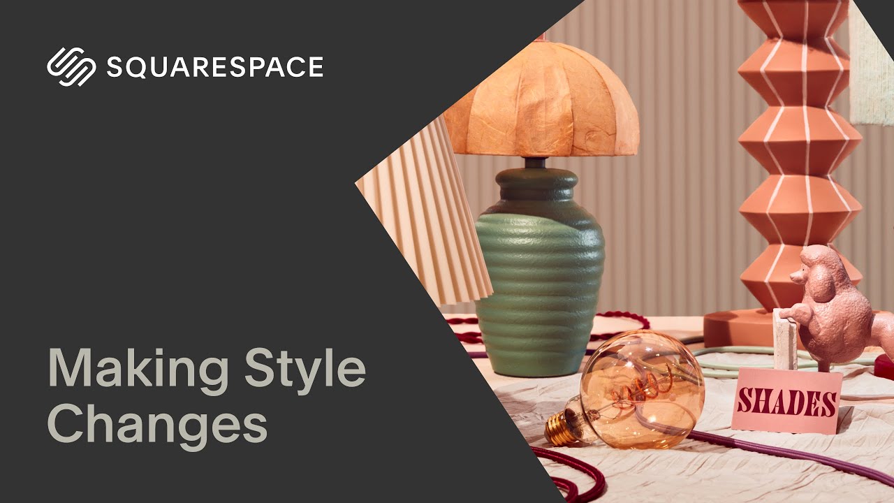 Making Style Changes in Squarespace 7.1
