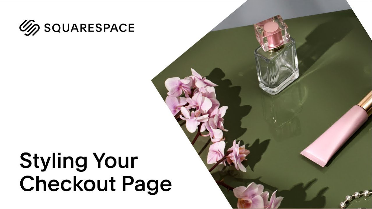 Squarespace checkout page styling